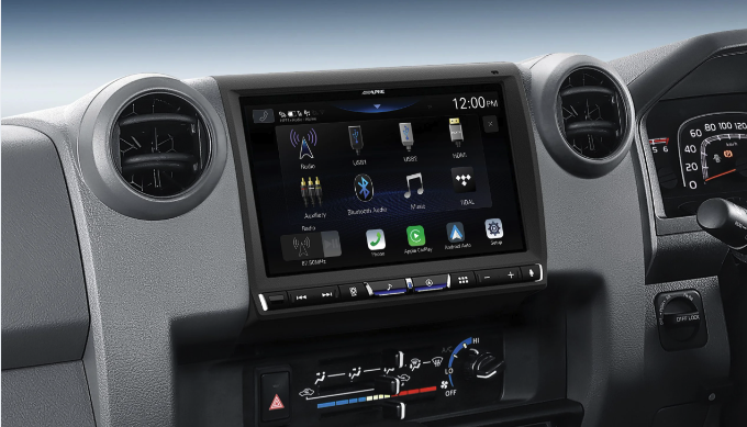 ALPINE i905i for LandCruiser 70 Series 2024 Onwards w/ Wireless Apple CarPlay & Android Auto