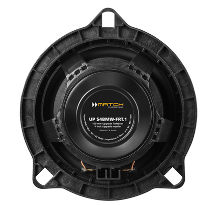 MATCH UP C42BMW-FRT.1 - 4" 2-Way PnP Compo Speaker Set, BMW & MINI Type 1 | 4Ω