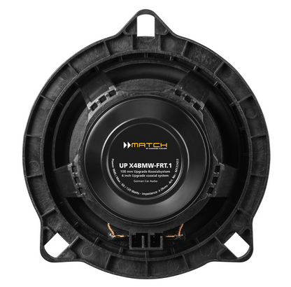 MATCH UP X4BMW-FRT.1 - 4" Coax PnP Speaker Pair, BMW & MINI Type 1 | 4Ω
