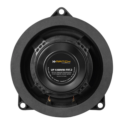MATCH UP X4BMW-FRT.2 - 4" Coax PnP Speaker Pair, BMW & MINI Type 2 | 4Ω