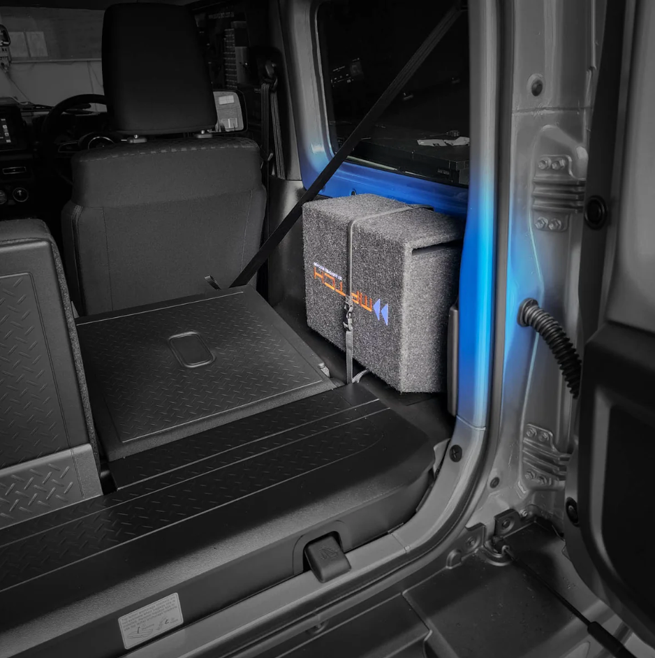 MATCH PP 8E-Q - 8" 200W RMS Vented Subwoofer Box | 4x3Ω