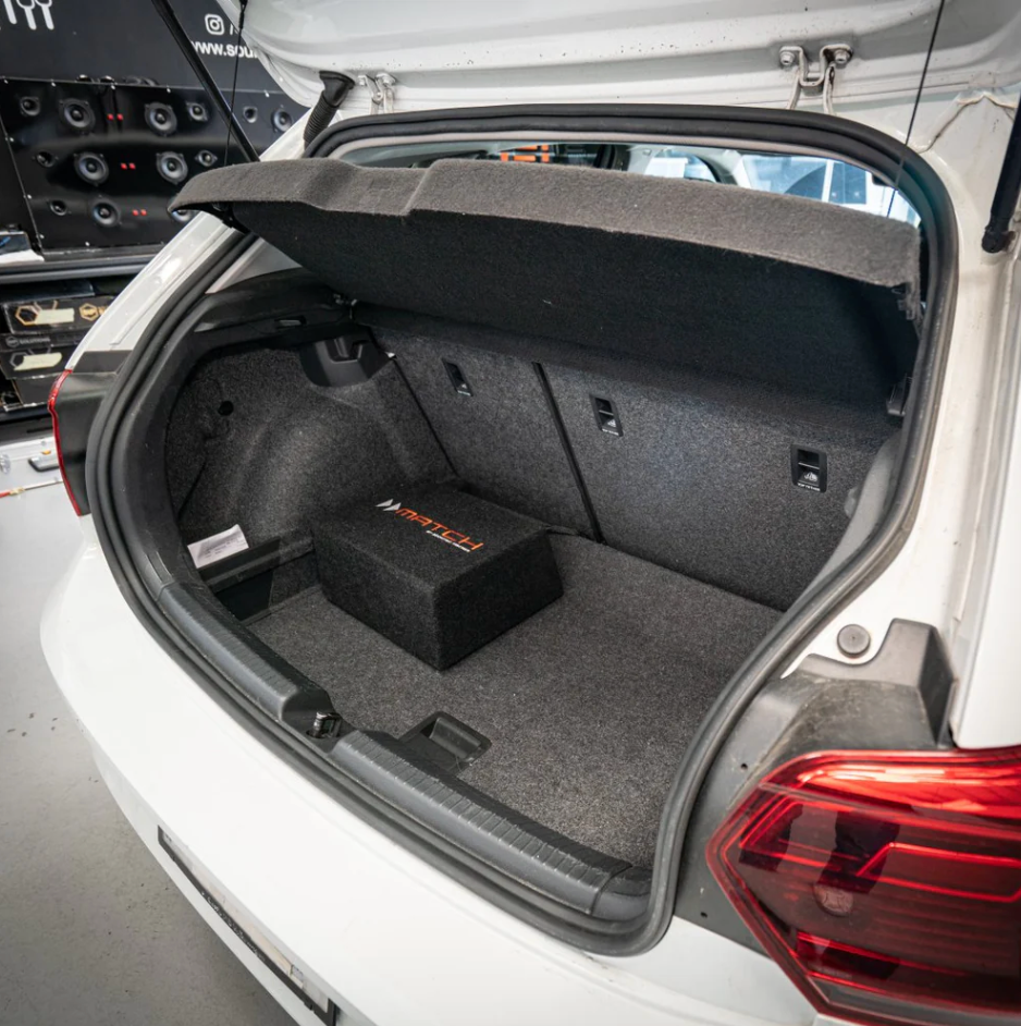 MATCH PP 8E-Q - 8" 200W RMS Vented Subwoofer Box | 4x3Ω