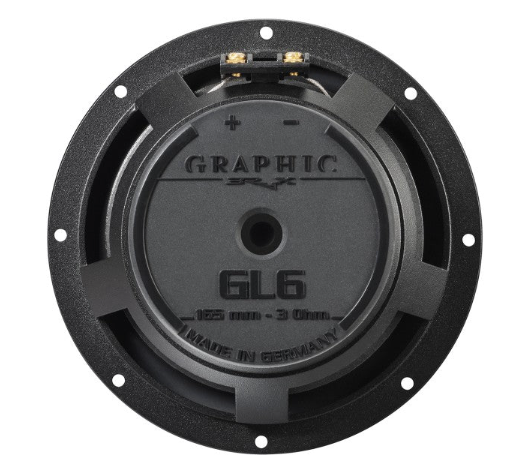 BRAX GRAPHIC GL6 MK2 - 6.5" 100W RMS High-End Midbass Woofer Pair | 3Ω