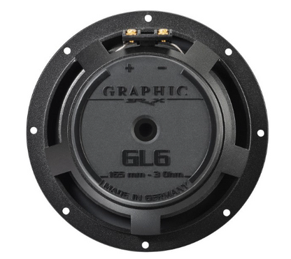 BRAX GRAPHIC GL6 MK2 - 6.5" 100W RMS High-End Midbass Woofer Pair | 3Ω