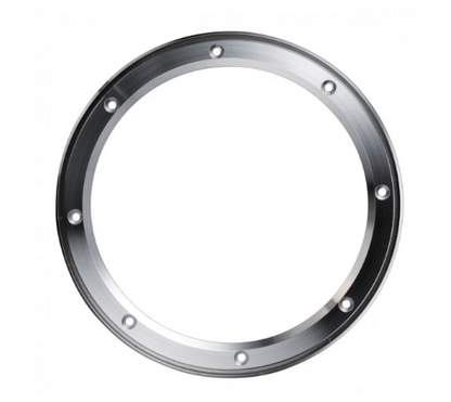 BRAX MATRIX MR6 - 6.5" Stainless Steel Mounting Ring Pair & Grille