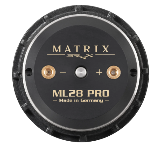 BRAX MATRIX ML28 PRO - 1,1" 120W RMS High-End Handcrafted Tweeter Pair | 4Ω