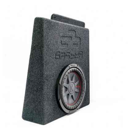BASSER Toyota Hilux 2015-2023 - 10" Premium Fit-Box Subwoofer MDF Enclosure 15L