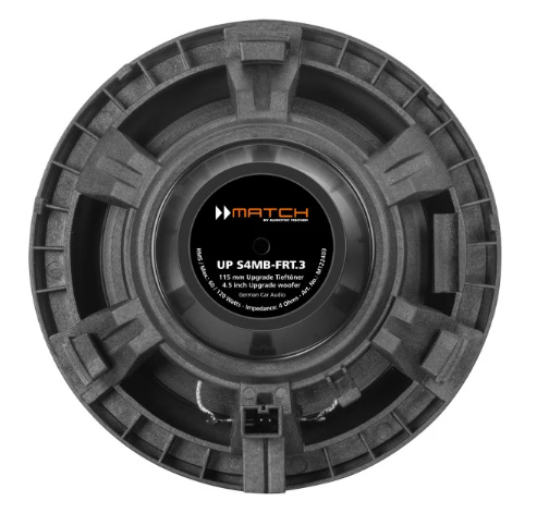 MATCH UP C42MB-FRT.3 - 4" 2-Way PnP Compo Speaker Set, MERCEDES Type 3 | 4Ω