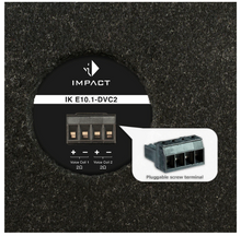 HELIX IK E10.1-DVC2 - 10" 300W RMS Vented Subwoofer Box | 2x2Ω