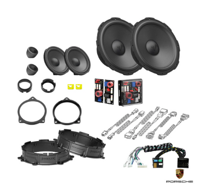 Porsche Taycan - Front Speaker DSP Amplified Package | HELIX Ci7