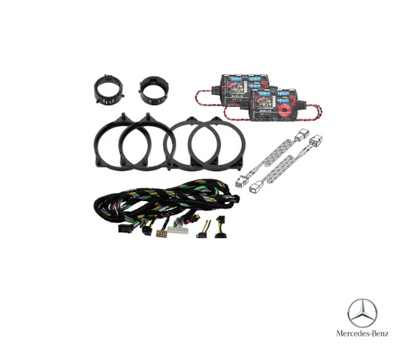 Mercedes C-Class W205 - Speaker & Subwoofer DSP Amplified Package | HELIX Ci3
