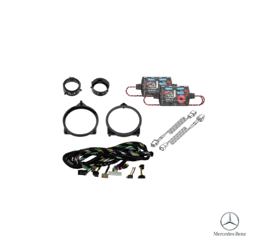 Mercedes GLC X253 - Front Speaker & Subwoofer DSP Amplified Package | HELIX Ci3