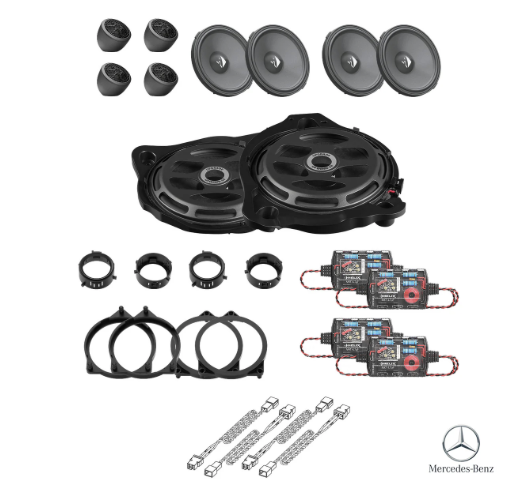Mercedes GLC X253 Burmester - Speaker & Subwoofer Upgrade Package | HELIX Ci3