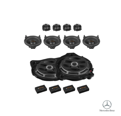 Mercedes C-Class W205 Burmester - Speaker & Subwoofer Upgrade Package | MATCH UP PnP