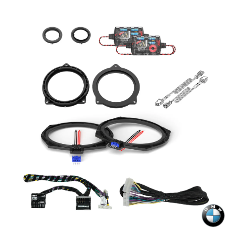 BMW Basic Sound F Gen - Front Speaker & Subwoofer DSP Amplified Package | HELIX Ci3 / Ci5 (tweeter pods required)