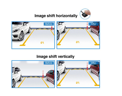 BI120 - Off Centre HD Backup Camera