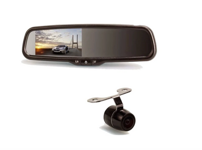 4.3″ Replacement Review Mirror + Mini Camera