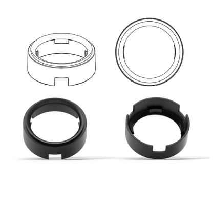 HELIX FlexMount CFMK20 - 1" 3D Printed Speaker Adapter | Pair