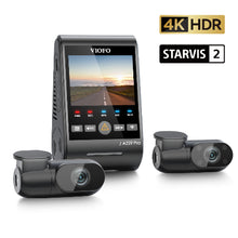 VIOFO A229 PRO 3CH 4K+2K+1080P HDR Camera w/ Sony Starvis 2 Sensors - For Taxi/ Ridesharing Drivers