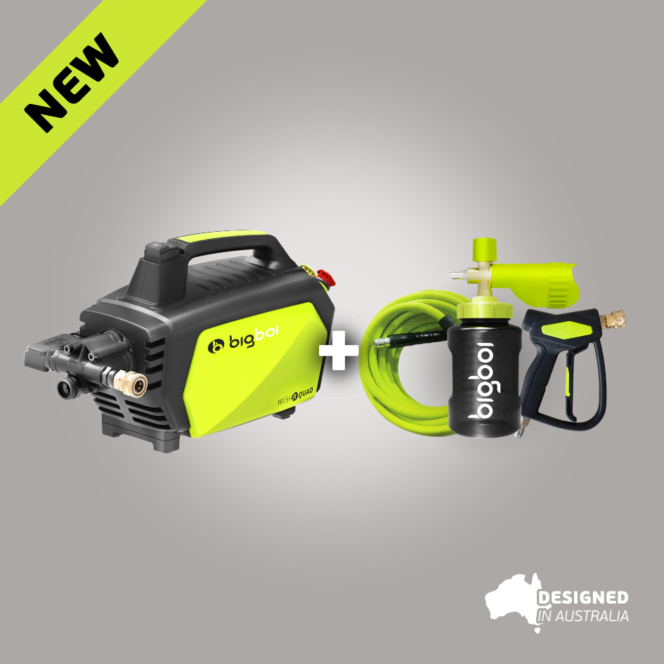 WashR QUAD Kit – Compact Pressure Washer System for Car Detailing