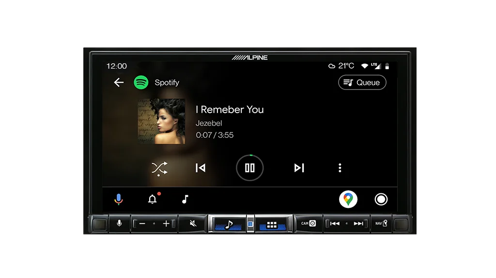 ALPINE ILX-507AI 7" HD DAB w/ Wireless Apple CarPlay & Android Auto