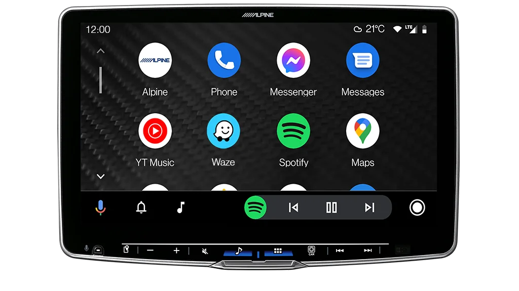 ALPINE ILX-F511AI Halo 11" High-Res Audio Receiver with Wireless Apple CarPlay / Wireless Android Auto