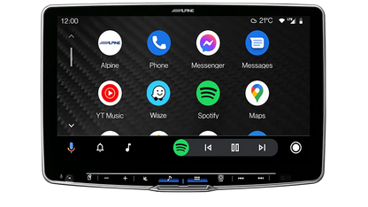 ALPINE ILX-F511AI Halo 11" High-Res Audio Receiver with Wireless Apple CarPlay / Wireless Android Auto