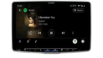 ALPINE ILX-F511AI Halo 11" High-Res Audio Receiver with Wireless Apple CarPlay / Wireless Android Auto