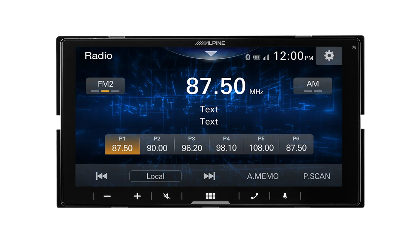 ALPINE ILX-W770A 7" Auto Receiver w/ Wireless Apple CarPlay & Android Auto