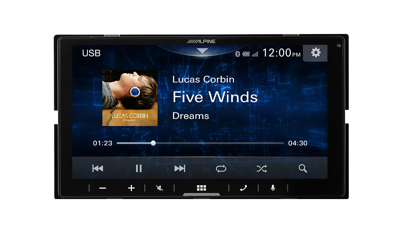 ALPINE ILX-W770A 7" Auto Receiver w/ Wireless Apple CarPlay & Android Auto