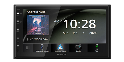 Kenwood DMX6523S 6.8" Digital Multimedia Receiver w/ Wireless Apple CarPlay & Android Auto