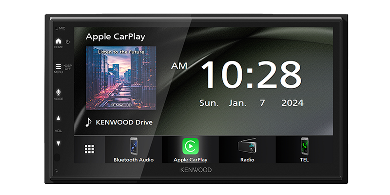 Kenwood DMX5023S 6.8" Digital Multimedia Receiver w/ Wired Apple CarPlay & Android Auto