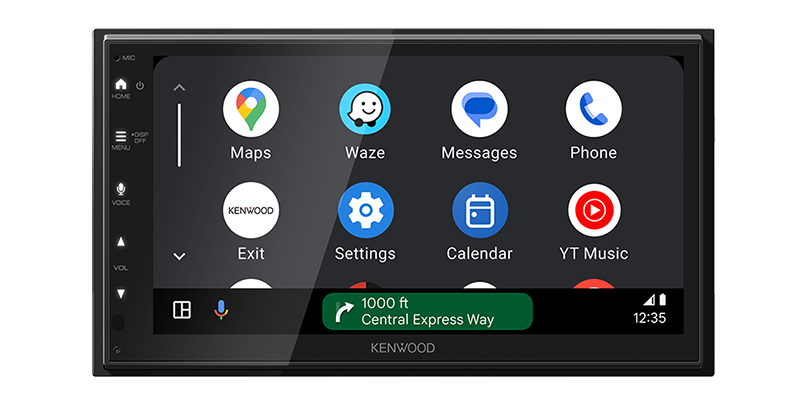 Kenwood DMX5023S 6.8" Digital Multimedia Receiver w/ Wired Apple CarPlay & Android Auto