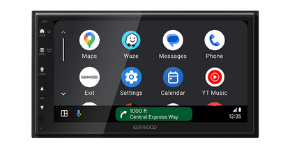 Kenwood DMX6523S 6.8" Digital Multimedia Receiver w/ Wireless Apple CarPlay & Android Auto