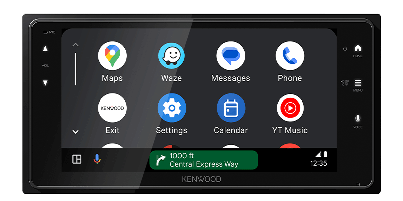 Kenwood DMX723WS 6.8" Digital Multimedia Receiver w/ Wireless Apple CarPlay & Android Auto