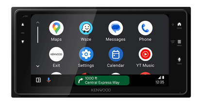 Kenwood DMX723WS 6.8" Digital Multimedia Receiver w/ Wireless Apple CarPlay & Android Auto