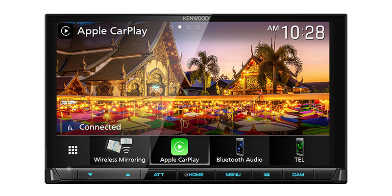 Kenwood DMX9021S 6.8" HD Media Receiver w/ Wireless Apple CarPlay & Android Auto