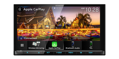 Kenwood DMX9021S 6.8" HD Media Receiver w/ Wireless Apple CarPlay & Android Auto