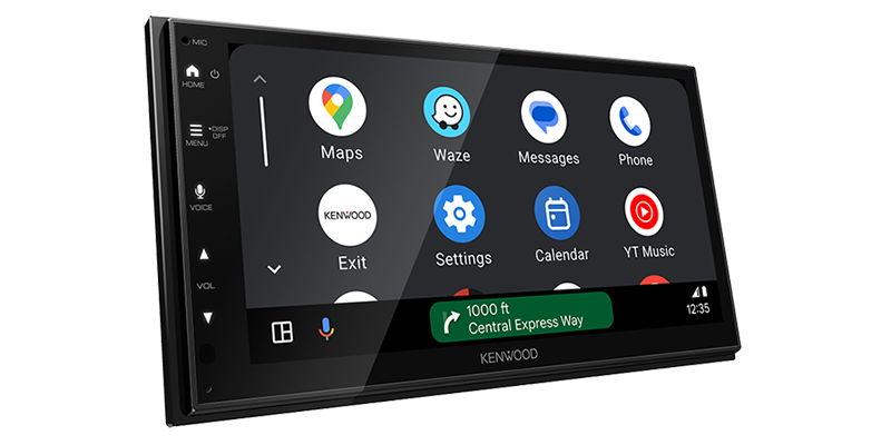 Kenwood DMX6523S 6.8" Digital Multimedia Receiver w/ Wireless Apple CarPlay & Android Auto