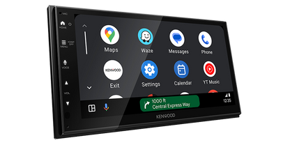 Kenwood DMX6523S 6.8" Digital Multimedia Receiver w/ Wireless Apple CarPlay & Android Auto
