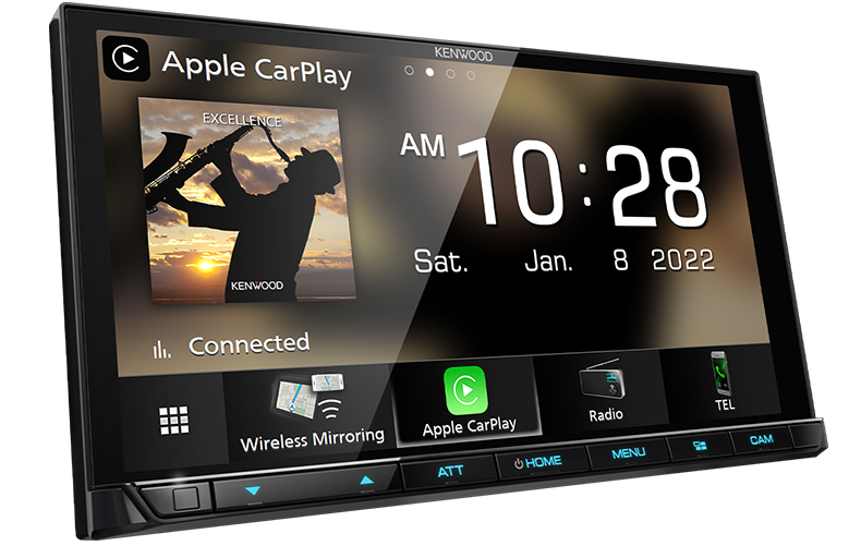 Kenwood DMX9021S 6.8" HD Media Receiver w/ Wireless Apple CarPlay & Android Auto